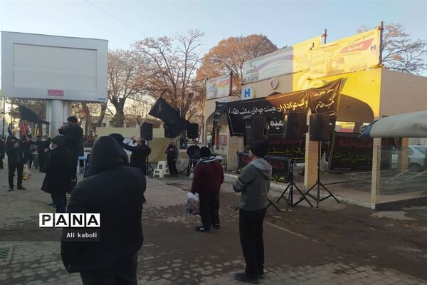 عزاداری ایام فاطمیه با رعایت اصول بهداشتی در زنجان