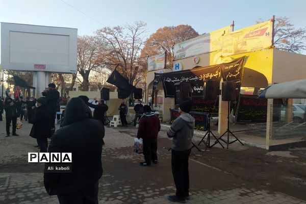 عزاداری ایام فاطمیه با رعایت اصول بهداشتی در زنجان