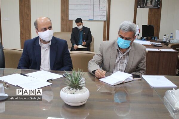 جلسه بزرگداشت سالگرد شهادت سردار سلیمانی در آموزش و پرورش استان بوشهر