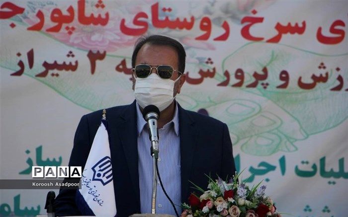 افتتاح مدرسه ۱۵ کلاسه در ناحیه۳ شهر شیراز 