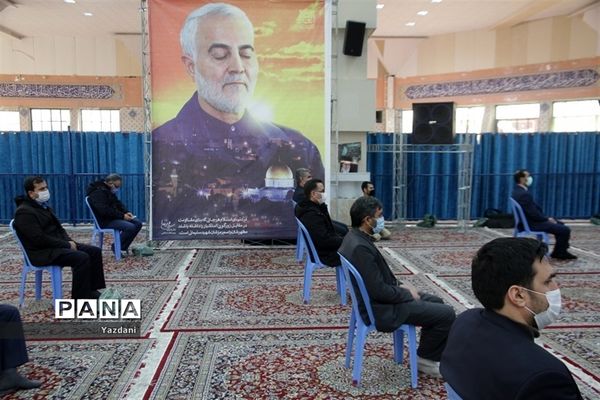 مراسم محوری 9دی روز بصیرت و میثاق امت با ولایت در اداره‌کل آموزش پرورش خراسان شمالی