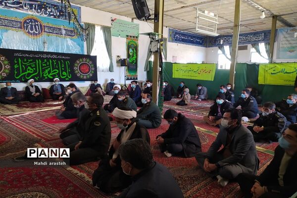 مراسم بزرگداشت حماسه عظیم9دی در  مسجدعلی ابن ابیطالب(ع) شهرستان خوسف