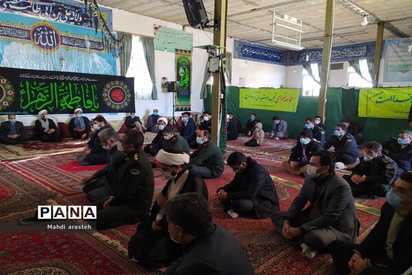 مراسم بزرگداشت حماسه عظیم9دی در  مسجدعلی ابن ابیطالب(ع) شهرستان خوسف