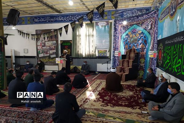 مراسم بزرگداشت حماسه عظیم9دی در  مسجدعلی ابن ابیطالب(ع) شهرستان خوسف