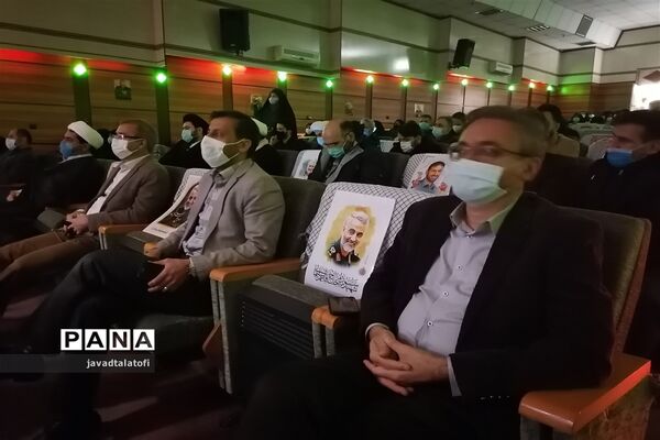 مراسم سالگرد حاج قاسم سلیمانی ناحیه دو شهر ری