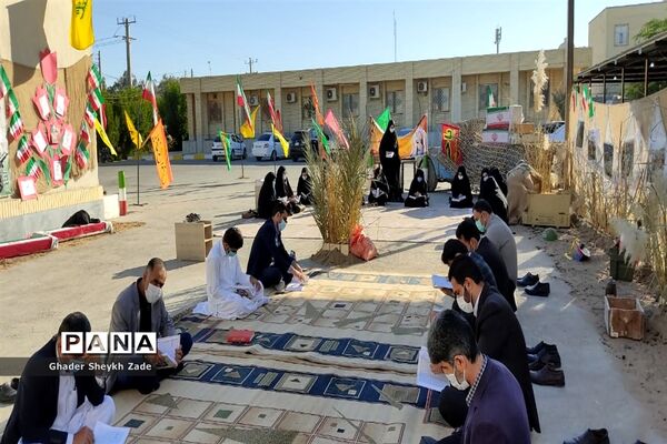 محفل انس با قرآن در چابهار به مناسبت سالگرد شهادت سردار قاسم سلیمانی