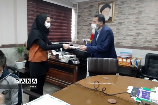 آیین تحلیف اعضای هیئت رئیسه مجلس دانش‌آموزی شهرستان‌های مازندران