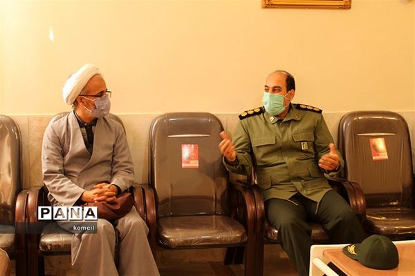 بازدید رئیس بسیج فرهنگیا ن از خبرگزاری پانا