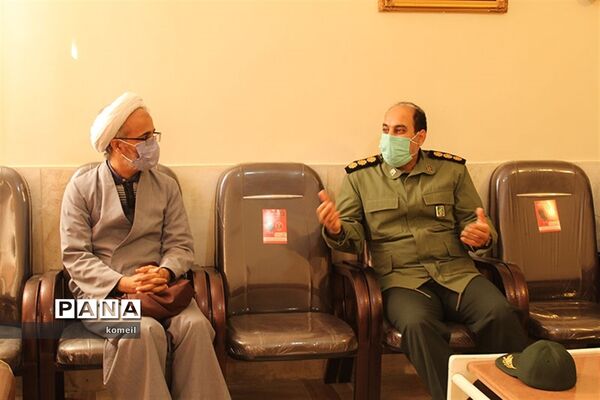 بازدید رئیس بسیج فرهنگیا ن از خبرگزاری پانا