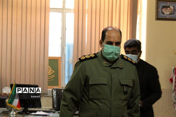 بازدید رئیس بسیج فرهنگیا ن از خبرگزاری پانا