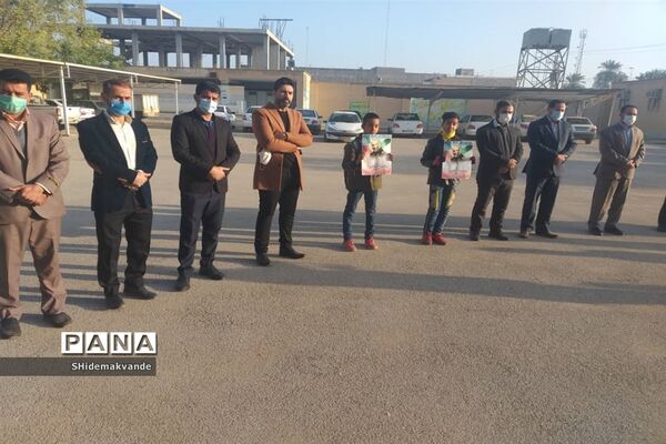 همایش پیاده روی سردار دلها در شهرستان حمیدیه