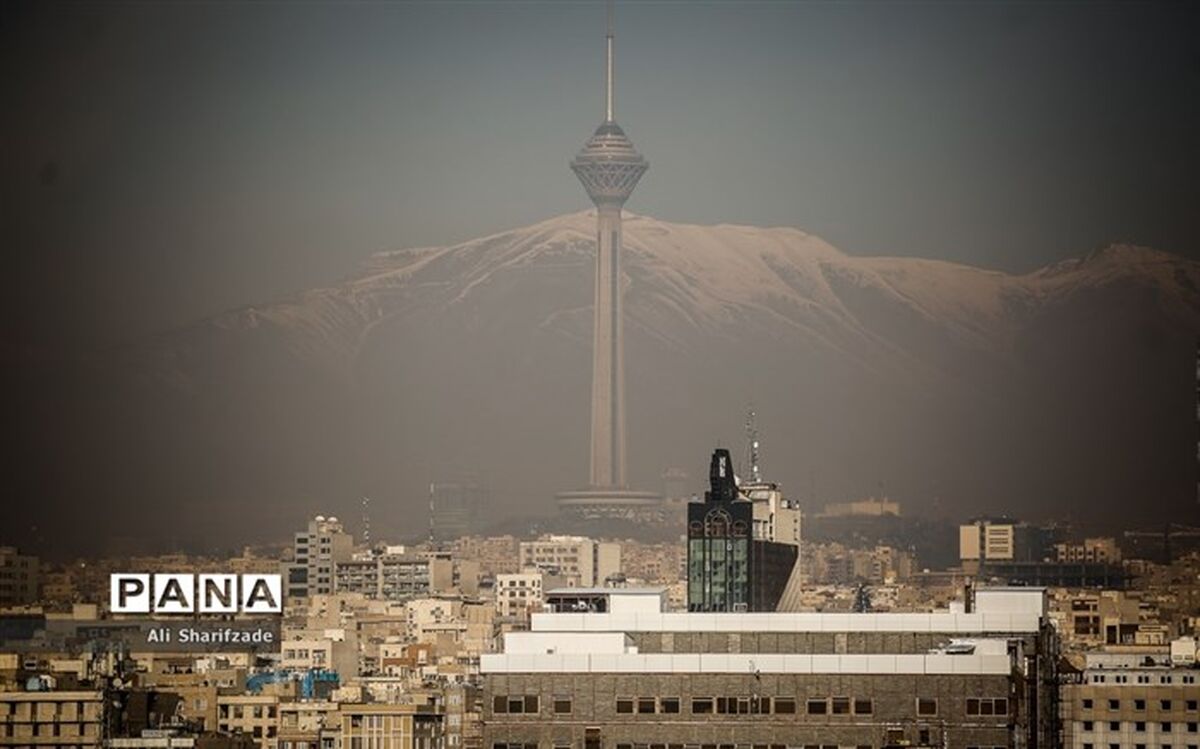 کیفیت هوا در سراسر پایتخت آلوده است