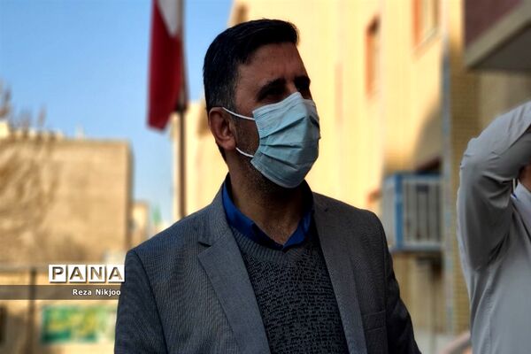 بازدید از حوزه‌های آزمون استخدامی ناحیه یک بهارستان