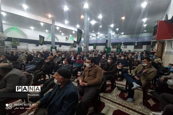 اولین سالگرد شهادت حاج قاسم سلیمانی در آران وبیدگل