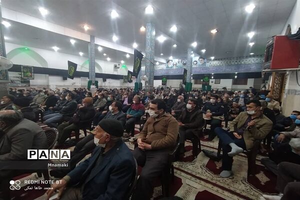 اولین سالگرد شهادت حاج قاسم سلیمانی در آران وبیدگل