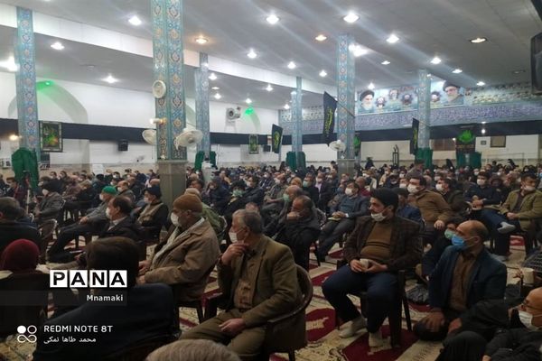 اولین سالگرد شهادت حاج قاسم سلیمانی در آران وبیدگل