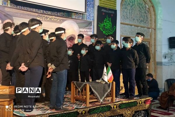 اولین سالگرد شهادت حاج قاسم سلیمانی در آران وبیدگل