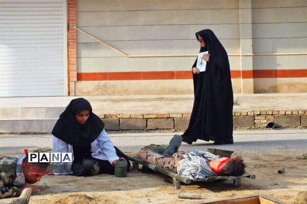 اجرای تئاتر پرفورمنس در شهرستان امیدیه