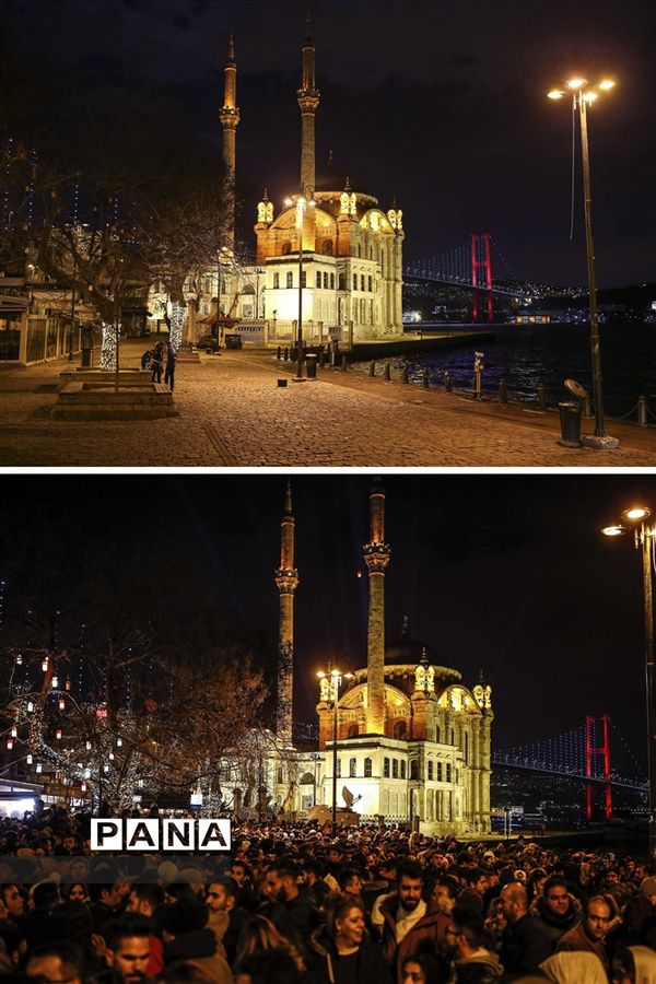 آغاز سال نو میلادی زیر سایه ویروس کرونا