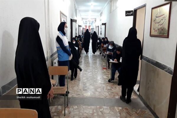 برگزاری آزمون استخدامی متمرکز دستگاههای اجرایی در شهرستان ورامین