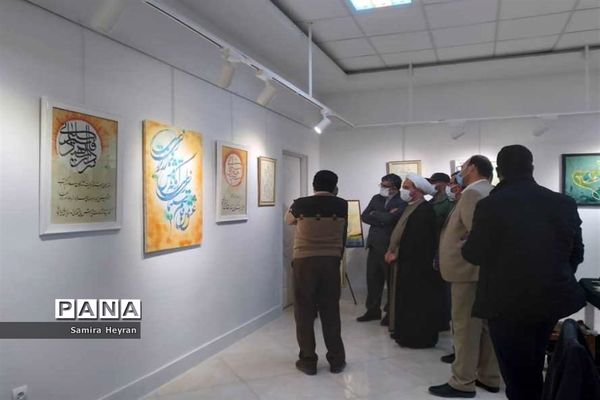 برگزاری کارگاه هم‌نویسی و نمایشگاه خوشنویسی دربیرجند