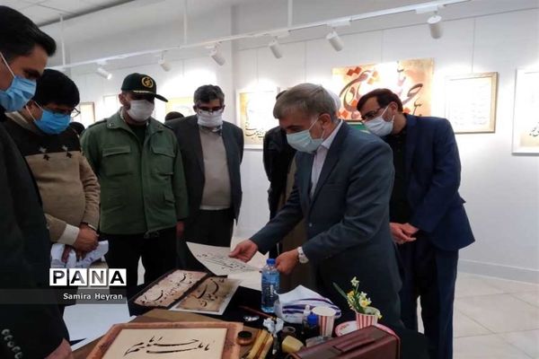 برگزاری کارگاه هم‌نویسی و نمایشگاه خوشنویسی دربیرجند