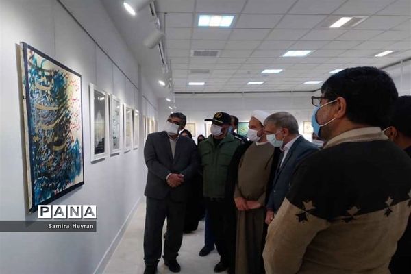 برگزاری کارگاه هم‌نویسی و نمایشگاه خوشنویسی دربیرجند