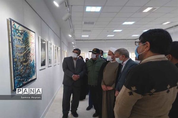 برگزاری کارگاه هم‌نویسی و نمایشگاه خوشنویسی دربیرجند