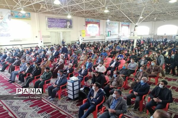 برگزاری مراسم سالگرد شهادت سردار سلیمانی در شهرستان کارون