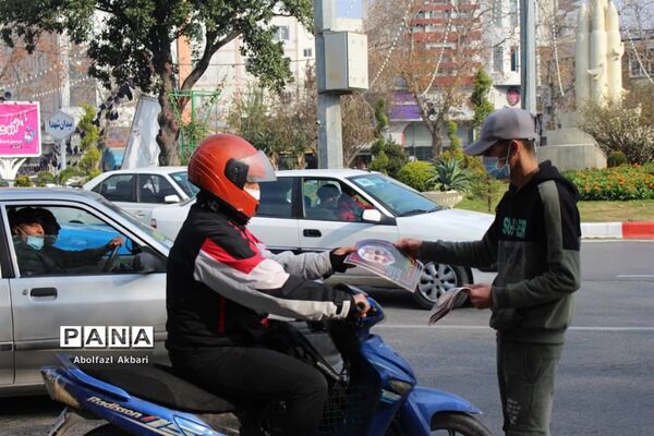 نخستین سالگرد شهید سلیمانی در ساری