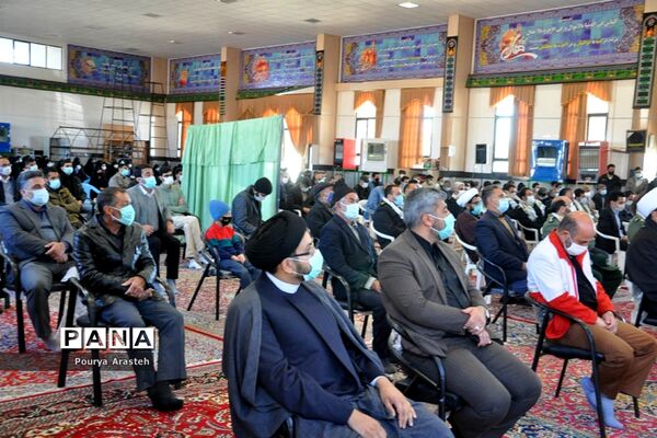 مراسم نخستین سالگرد سردار دل‌ها در شهرستان خوسف استان خراسان جنوبی