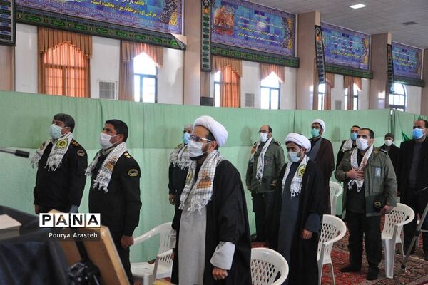 مراسم نخستین سالگرد سردار دل‌ها در شهرستان خوسف استان خراسان جنوبی