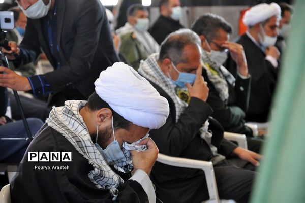 مراسم نخستین سالگرد سردار دل‌ها در شهرستان خوسف استان خراسان جنوبی