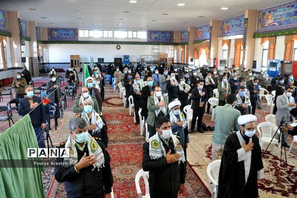 مراسم نخستین سالگرد سردار دل‌ها در شهرستان خوسف استان خراسان جنوبی