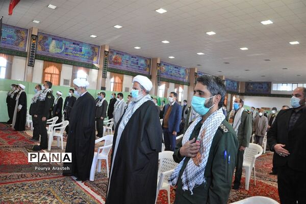 مراسم نخستین سالگرد سردار دل‌ها در شهرستان خوسف استان خراسان جنوبی
