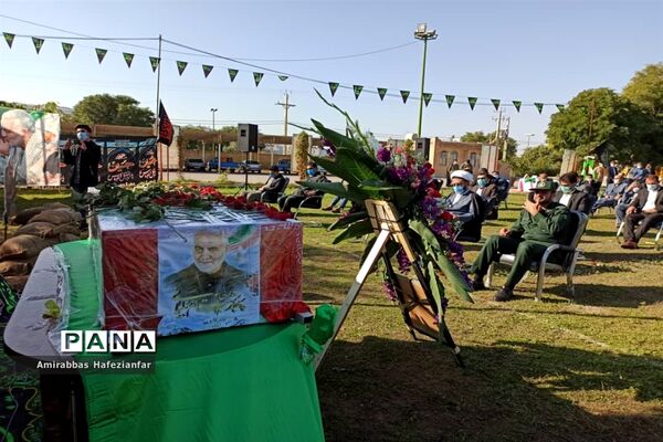 آیین گرامیداشت اولین سالگردشهادت سردار سلیمانی  در سردشت دزفول