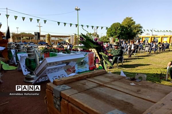 آیین گرامیداشت اولین سالگردشهادت سردار سلیمانی  در سردشت دزفول