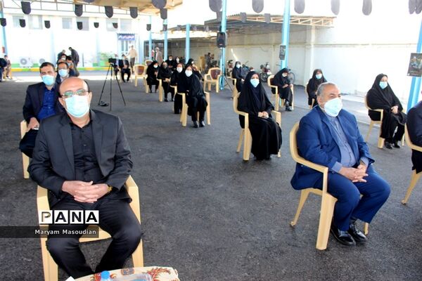 مراسم سالروز شهادت سردار سلیمانی در اداره‌کل آموزش و پرورش استان بوشهر