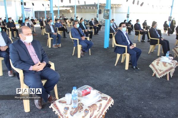 مراسم سالروز شهادت سردار سلیمانی در اداره‌کل آموزش و پرورش استان بوشهر
