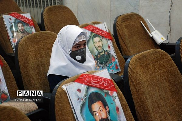 بزرگداشت نخستین سالروز شهادت سپهبد شهید قاسم سلیمانی در  ناحیه یک ری