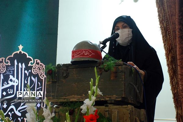 بزرگداشت نخستین سالروز شهادت سپهبد شهید قاسم سلیمانی در  ناحیه یک ری