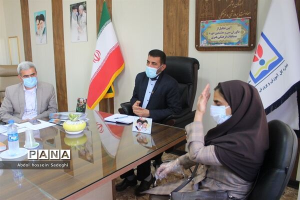 تجلیل از داوران سی و هشتمین دوره مسابقات فرهنگی هنری آموزش و پرورش استان بوشهر