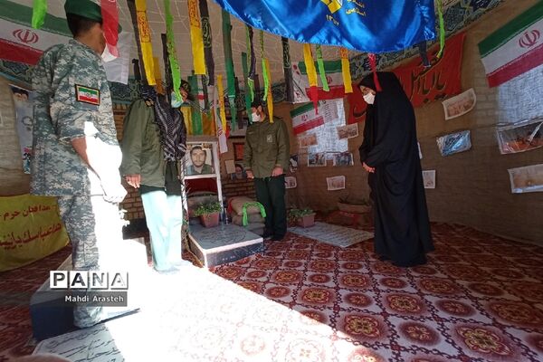 رزمایش دفاع بیولوژیک قالب طرح شهید سپهبد حاج قاسم سلیمانی  درشهرستان خوسف