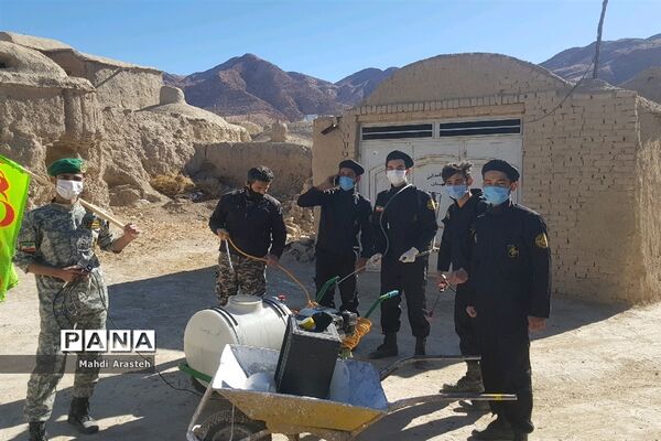 رزمایش دفاع بیولوژیک قالب طرح شهید سپهبد حاج قاسم سلیمانی  درشهرستان خوسف