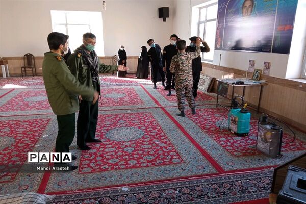 رزمایش دفاع بیولوژیک قالب طرح شهید سپهبد حاج قاسم سلیمانی  درشهرستان خوسف