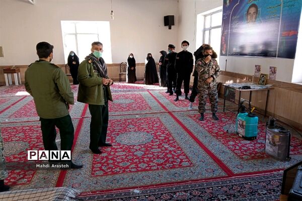 رزمایش دفاع بیولوژیک قالب طرح شهید سپهبد حاج قاسم سلیمانی  درشهرستان خوسف
