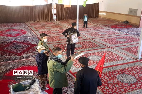 رزمایش دفاع بیولوژیک قالب طرح شهید سپهبد حاج قاسم سلیمانی  درشهرستان خوسف