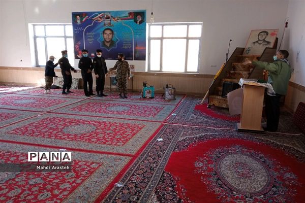 رزمایش دفاع بیولوژیک قالب طرح شهید سپهبد حاج قاسم سلیمانی  درشهرستان خوسف