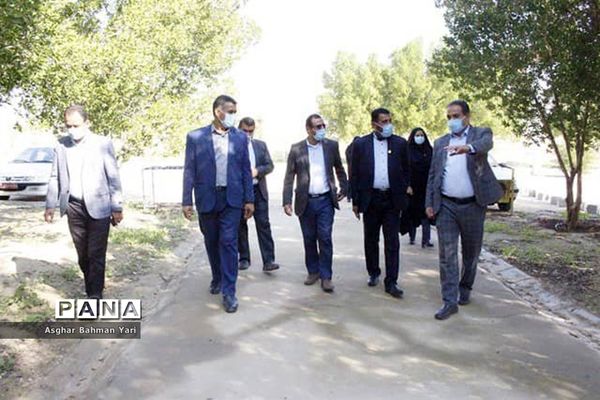 بازدید معاون پرورشی و فرهنگی اداره‌کل آموزش و پرورش استان بوشهر از منطقه شبانکاره