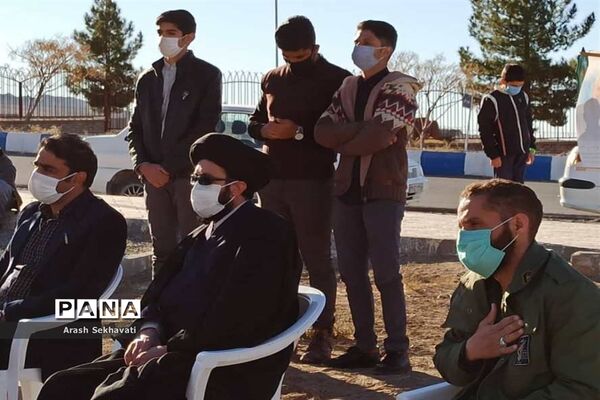 برگزاری مراسم سالگردشهید حاج قاسم سلیمانی در روستای چهکند ربیرجند